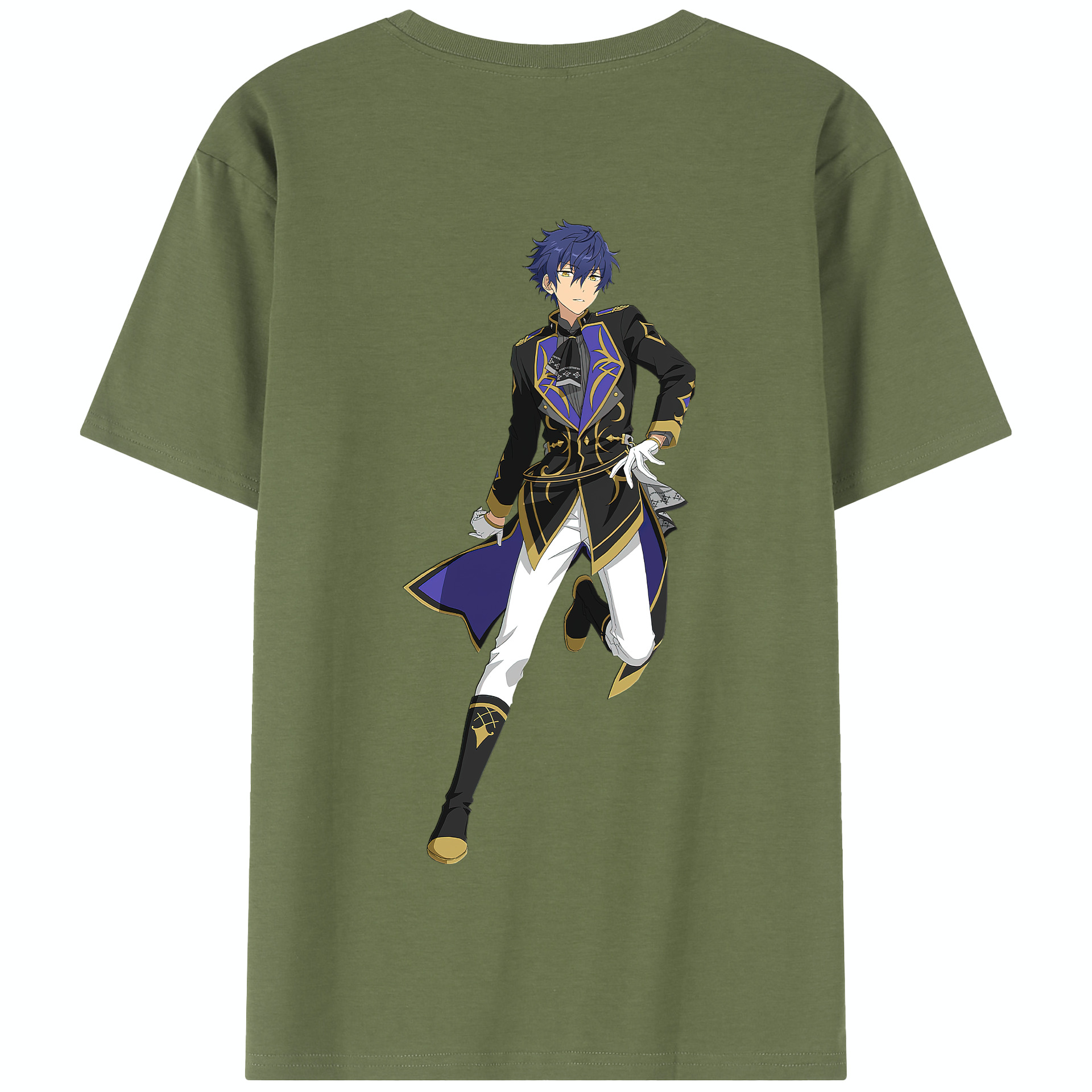 （画像用） あんさんぶるスターズ! Ensemble Stars 綿100％半袖Tシャツ（背面プリント）